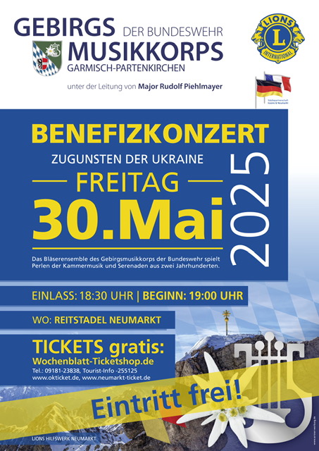 Benefizkonzert Ukraine